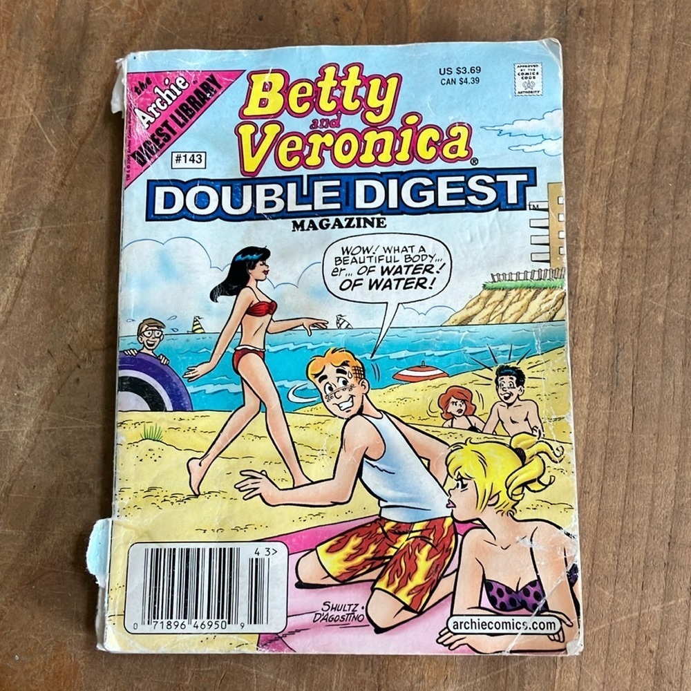 Betty and Veronica Double Digest Magazine #143